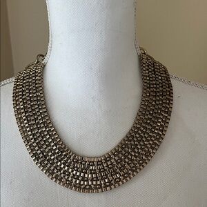 Vintage Napier collar necklace chunky Chain Estate